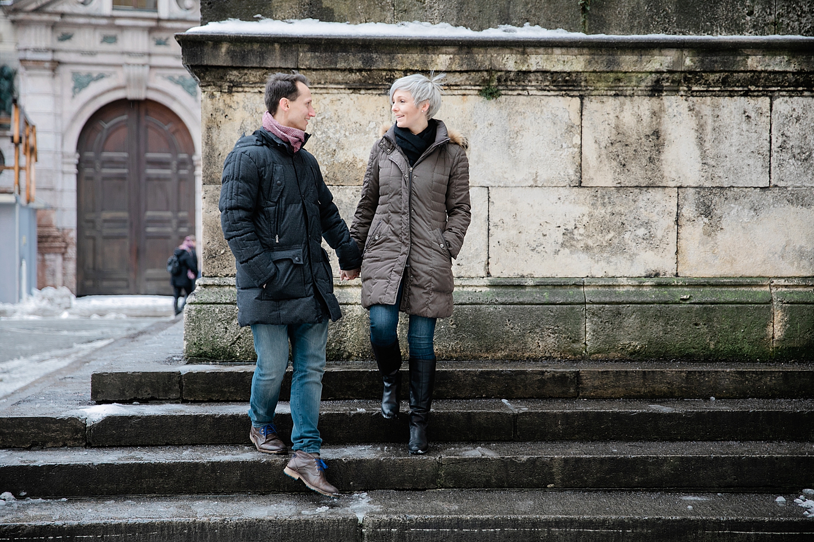 Winter Engagement Session in Munich