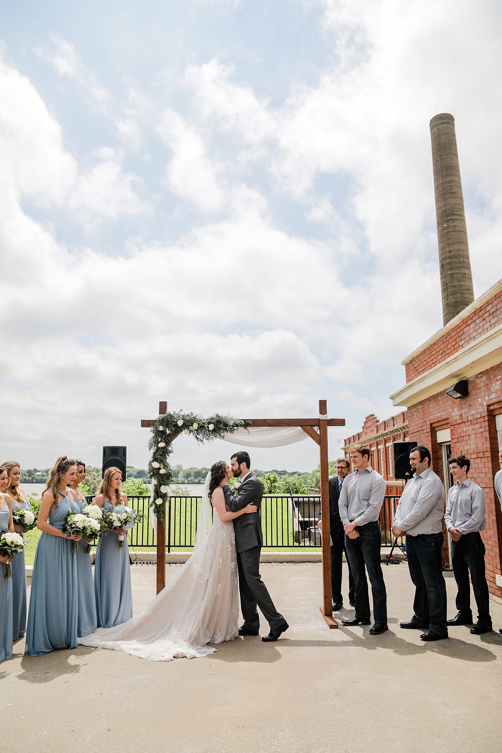 Dallas Filter Building wedding 